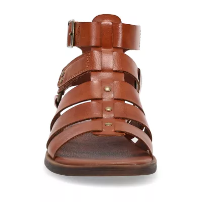 Frye and Co. Womens Dahlia Ankle Strap Gladiator Sandals