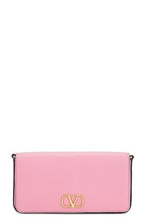 FWRD Renew Valentino Garavani V Logo Signature Shoulder Bag -        