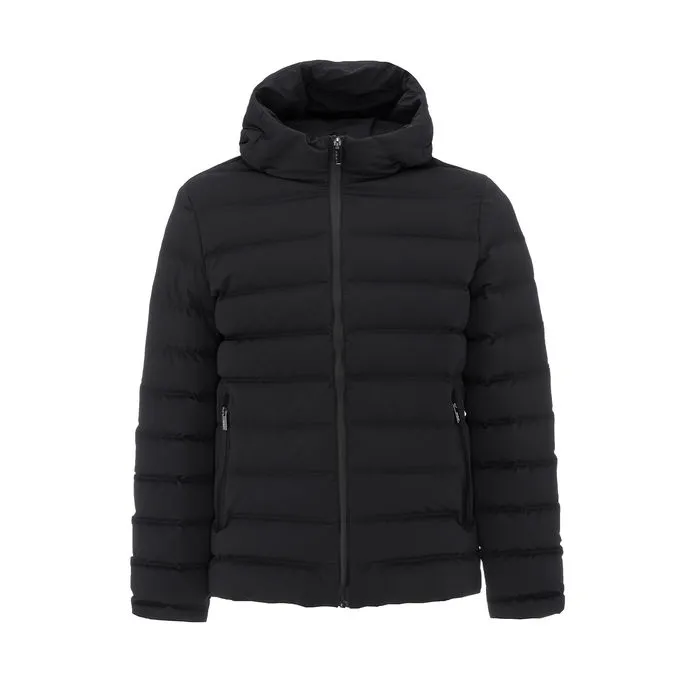 GLASGOW HOODED JACKET Man Black