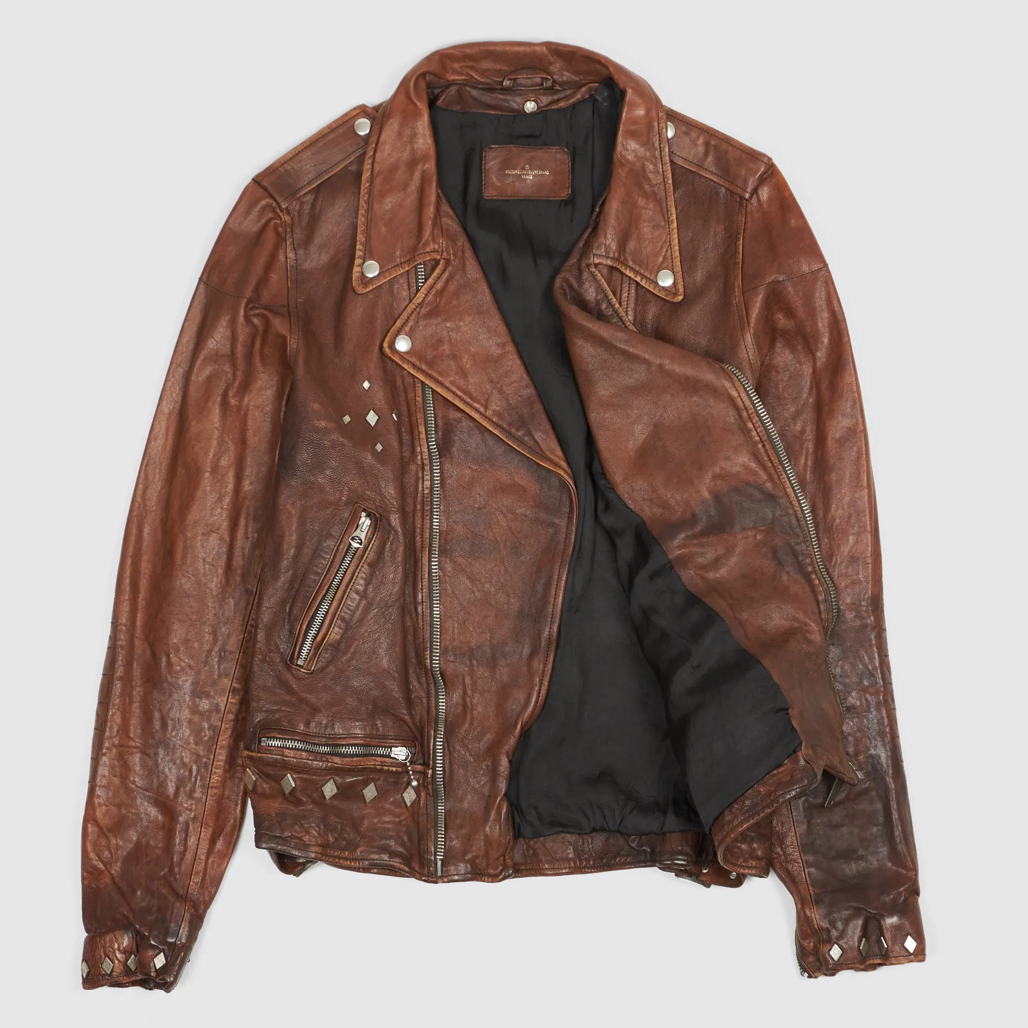 Golden Goose Motor Rider Leather Jacket