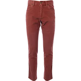 Hackett Mens Red Cord Trousers with 5 Pockets (34L)