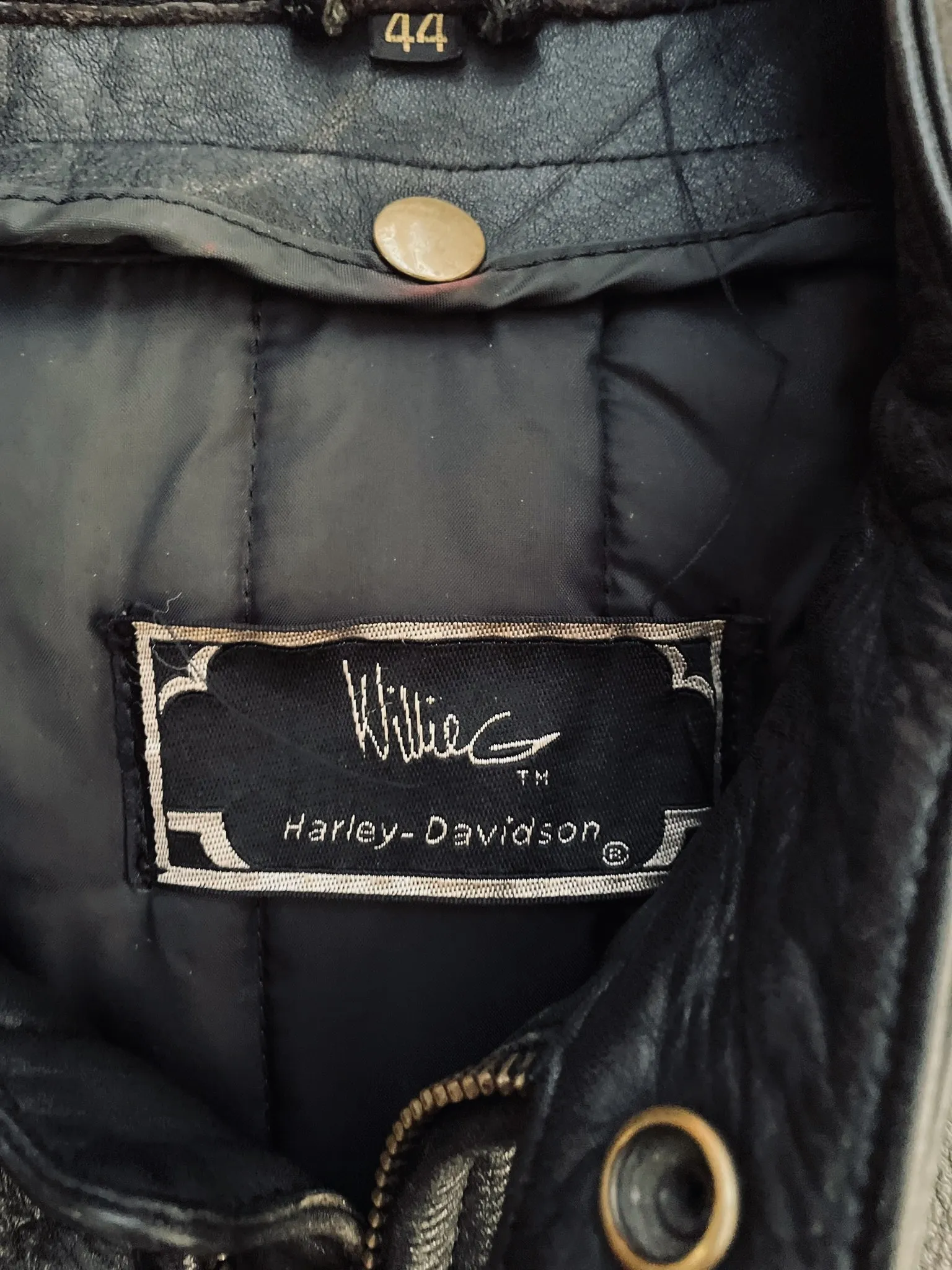 Harley-Davidson x Willie G Vintage Leather Jacket