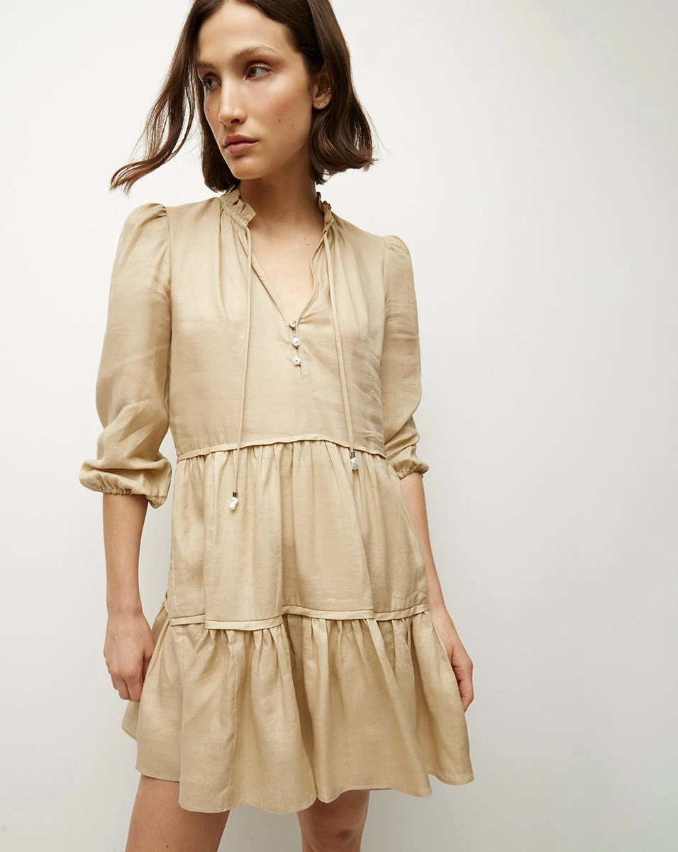 --Hawken Linen Dress-