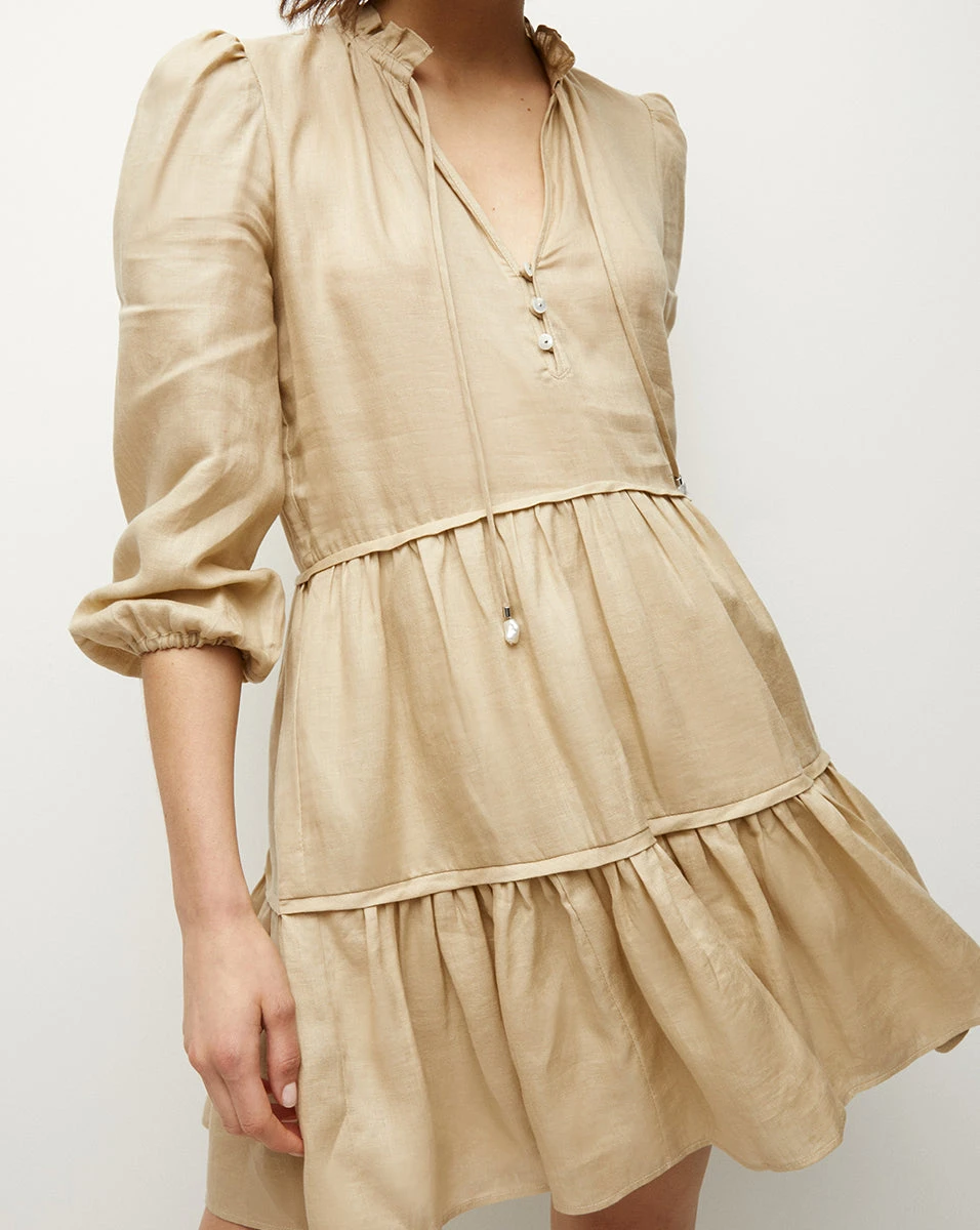 --Hawken Linen Dress-