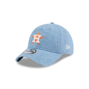 Houston Astros Washed Denim 9TWENTY Adjustable Hat