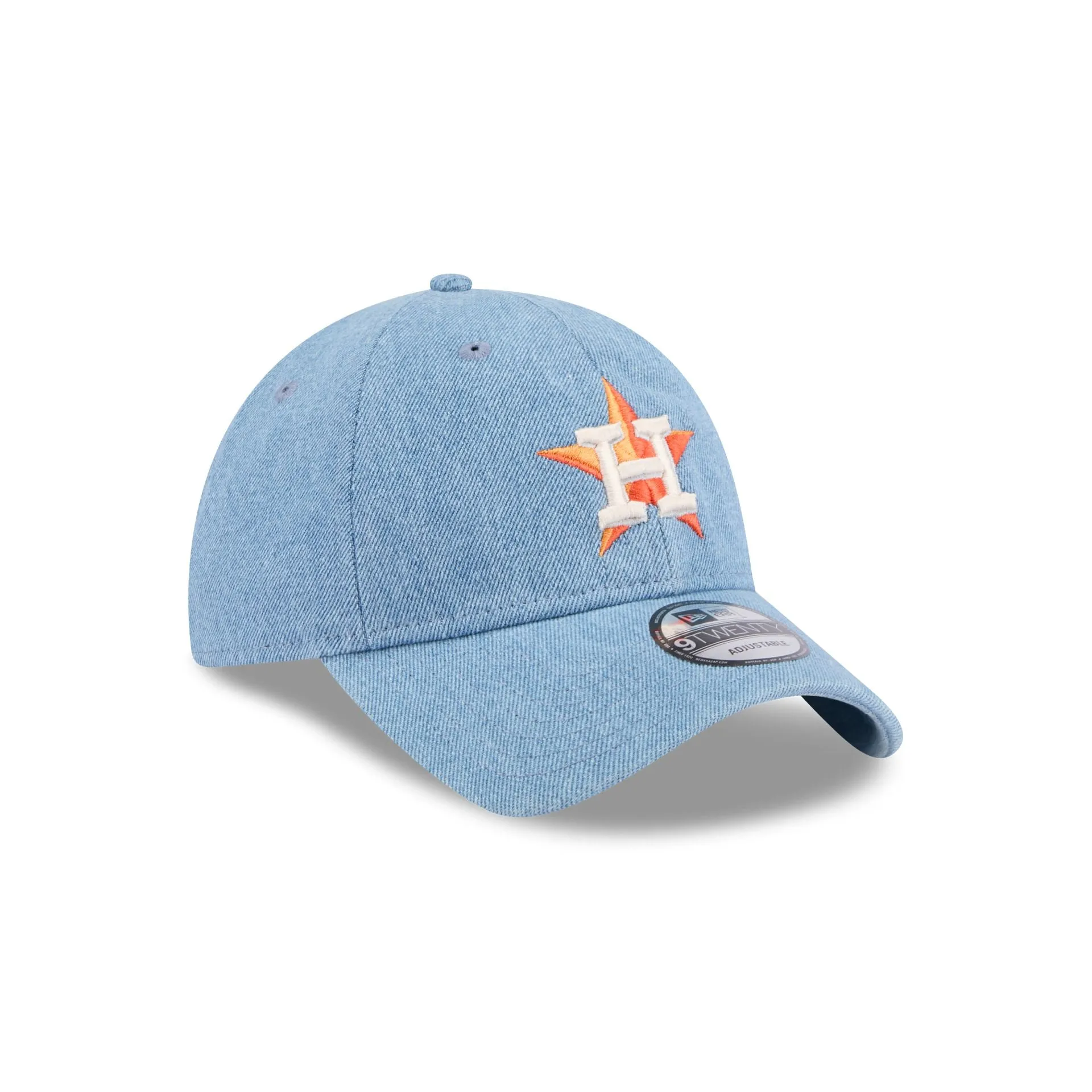 Houston Astros Washed Denim 9TWENTY Adjustable Hat