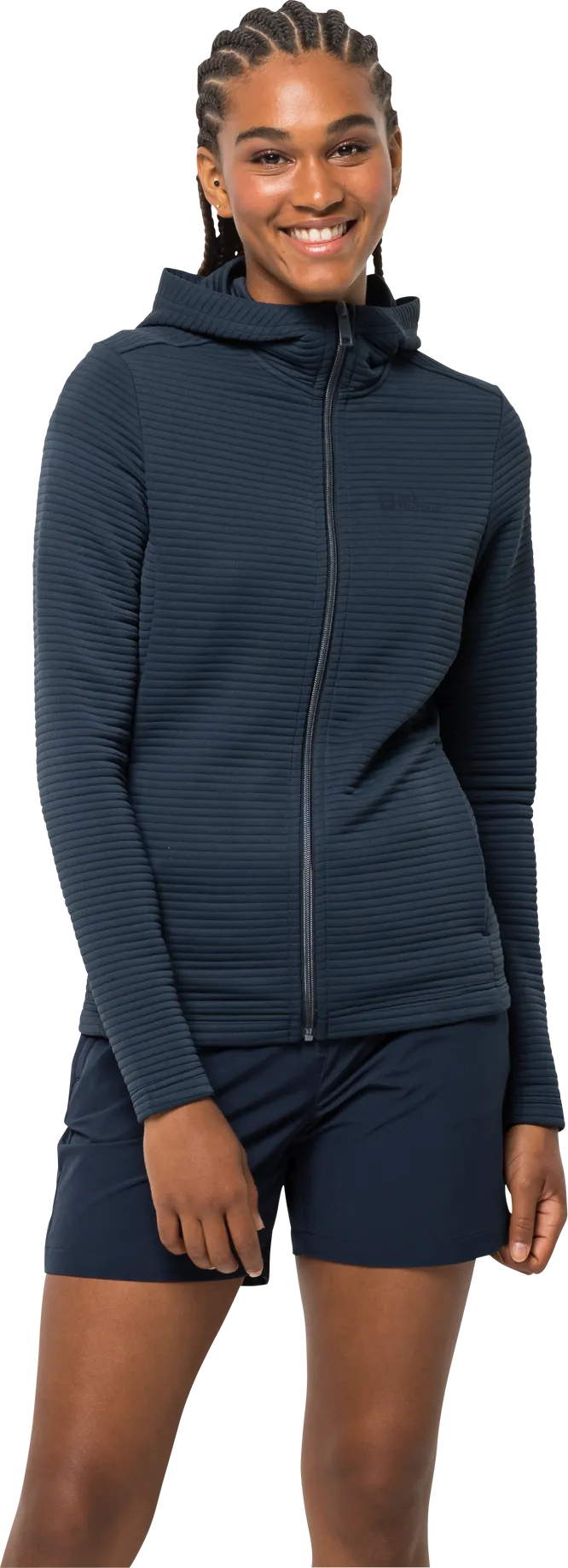 Jack Wolfskin Women's Modesto Hooded Jacket Night Blue | Buy Jack Wolfskin Women's Modesto Hooded Jacket Night Blue he