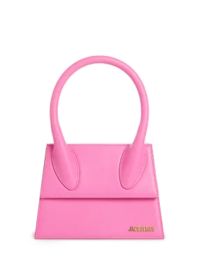 JACQUEMUS  Le Grand Chiquito leather bag - Pink