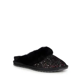  Jolie Slipper Mule in Galaxy Black CLOSEOUTS  