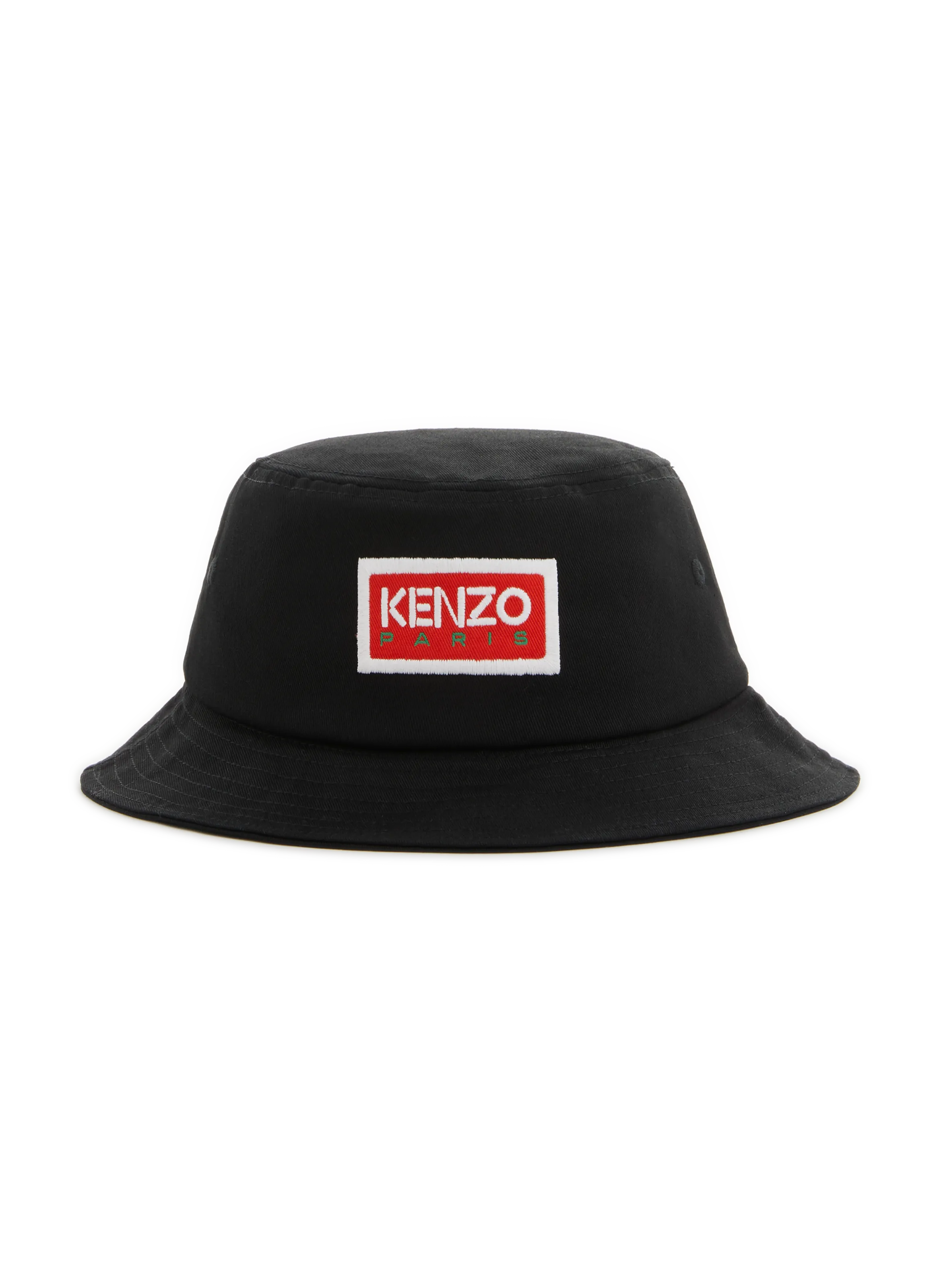 KENZO  Kenzo Tag cotton bucket hat - Black