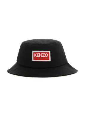 KENZO  Kenzo Tag cotton bucket hat - Black