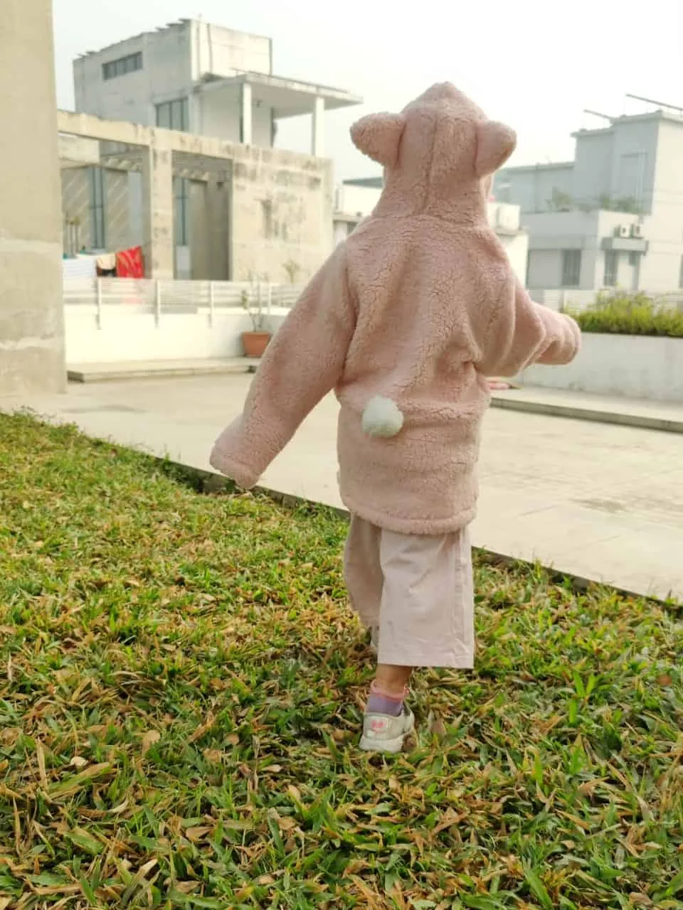 Kid's (Toddler) Cute Oversized Hoodie in Pink | The Sheep