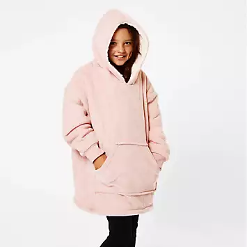 Kids Sherpa Fleece Hooded Blanket by Sienna by Sienna Home | Look Again