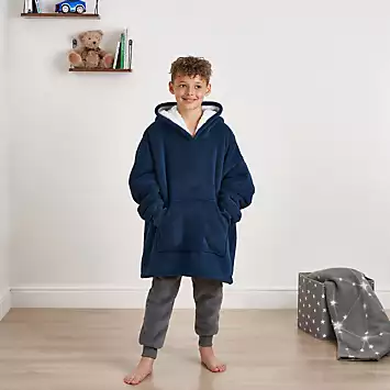 Kids Sherpa Fleece Hooded Blanket by Sienna by Sienna Home | Look Again