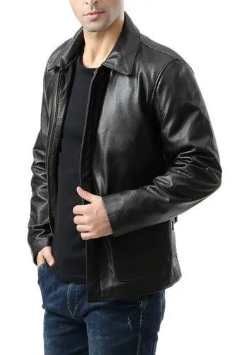 Landing Leathers Men Voyager Indy-Style Goatskin Leather Adventurer Jacket