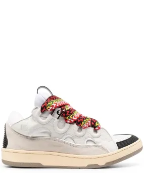 Lanvin    Lanvin Curb Leather Sneakers