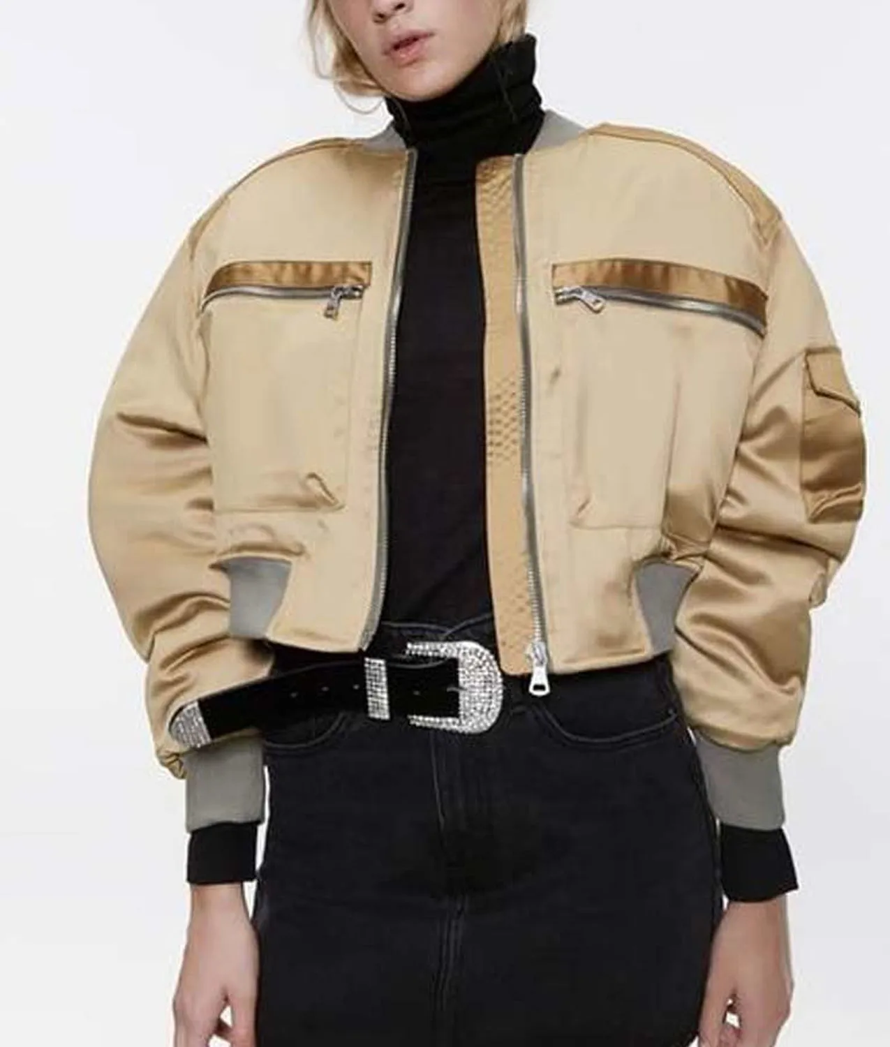 L.A.’s Finest S02 Sydney Burnett Cropped Jacket | Abbraci