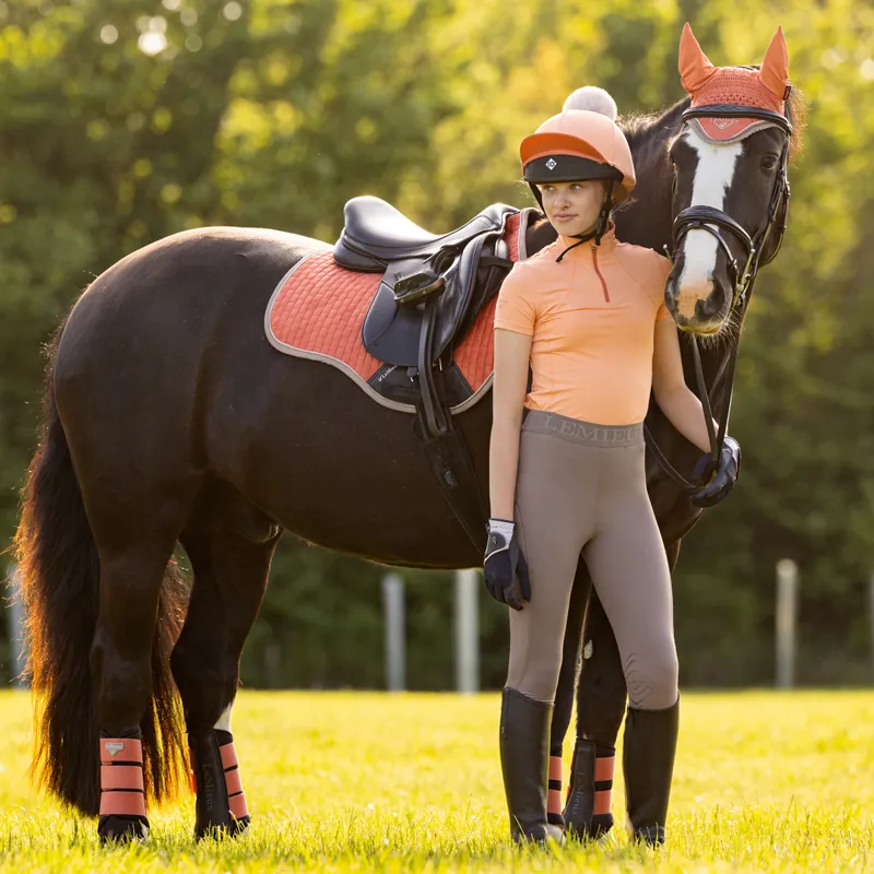 LeMieux Young Rider Hat Silk - Sherbert