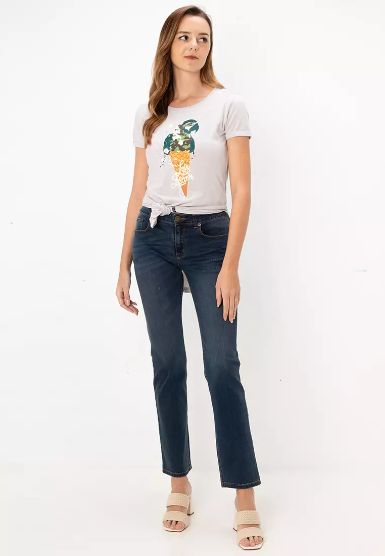 Lois LOIS L99 LADIES LOOSE FIT DENIM JEANS