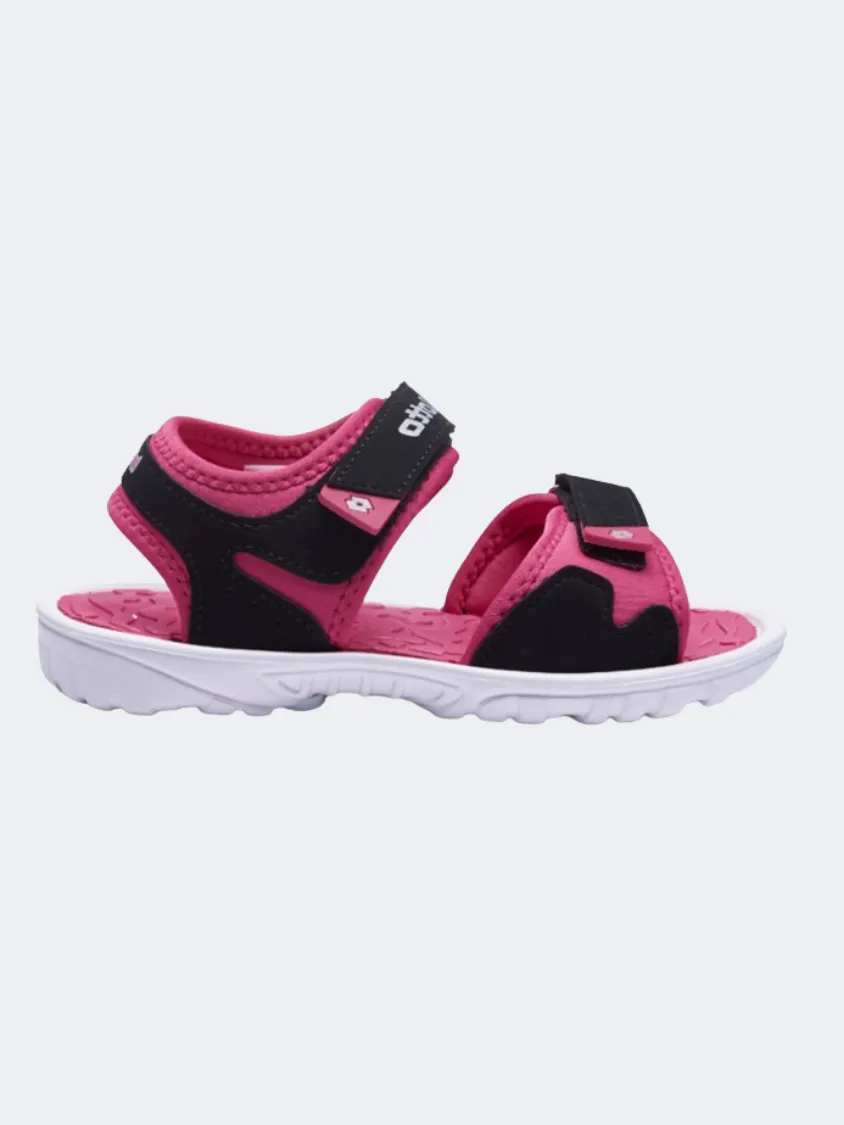 Lotto Las Rochas Iv Ps-Girls Swim Sandals Dynamic Fuchsia