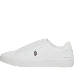 LUKE 1977 Mens Charlo Trainers White