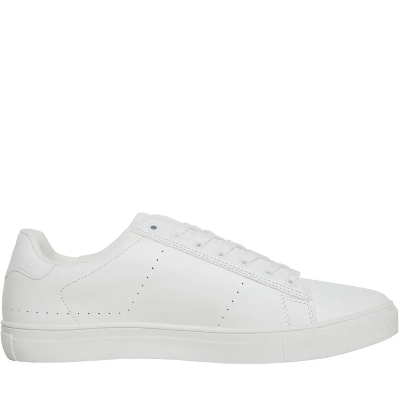 LUKE 1977 Mens Charlo Trainers White