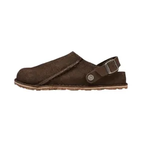 Lutry Premium Espresso Suede Slipper