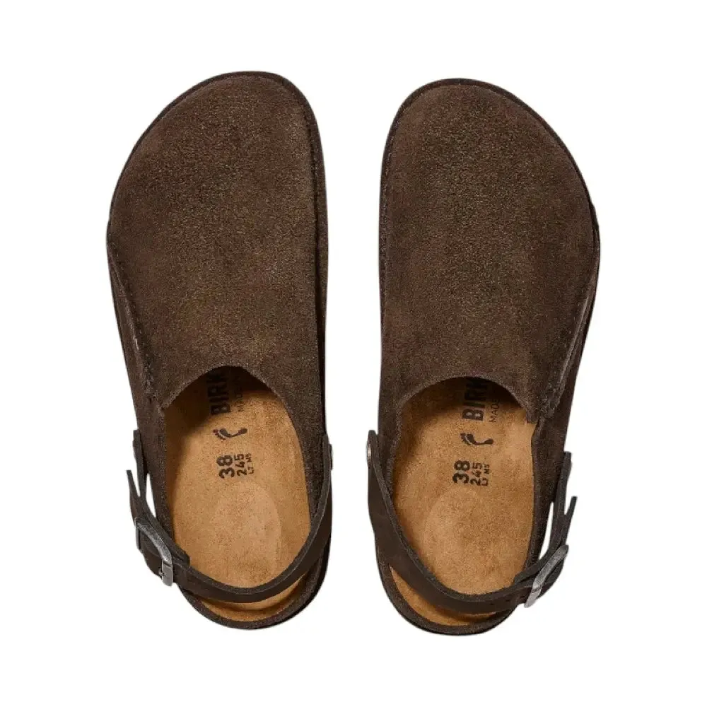 Lutry Premium Espresso Suede Slipper