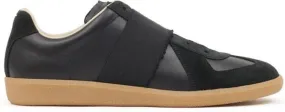 Maison Margiela Replica leather sneakers Black