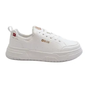 Men's Memory Foam System Big Star Sneakers NN174149 White