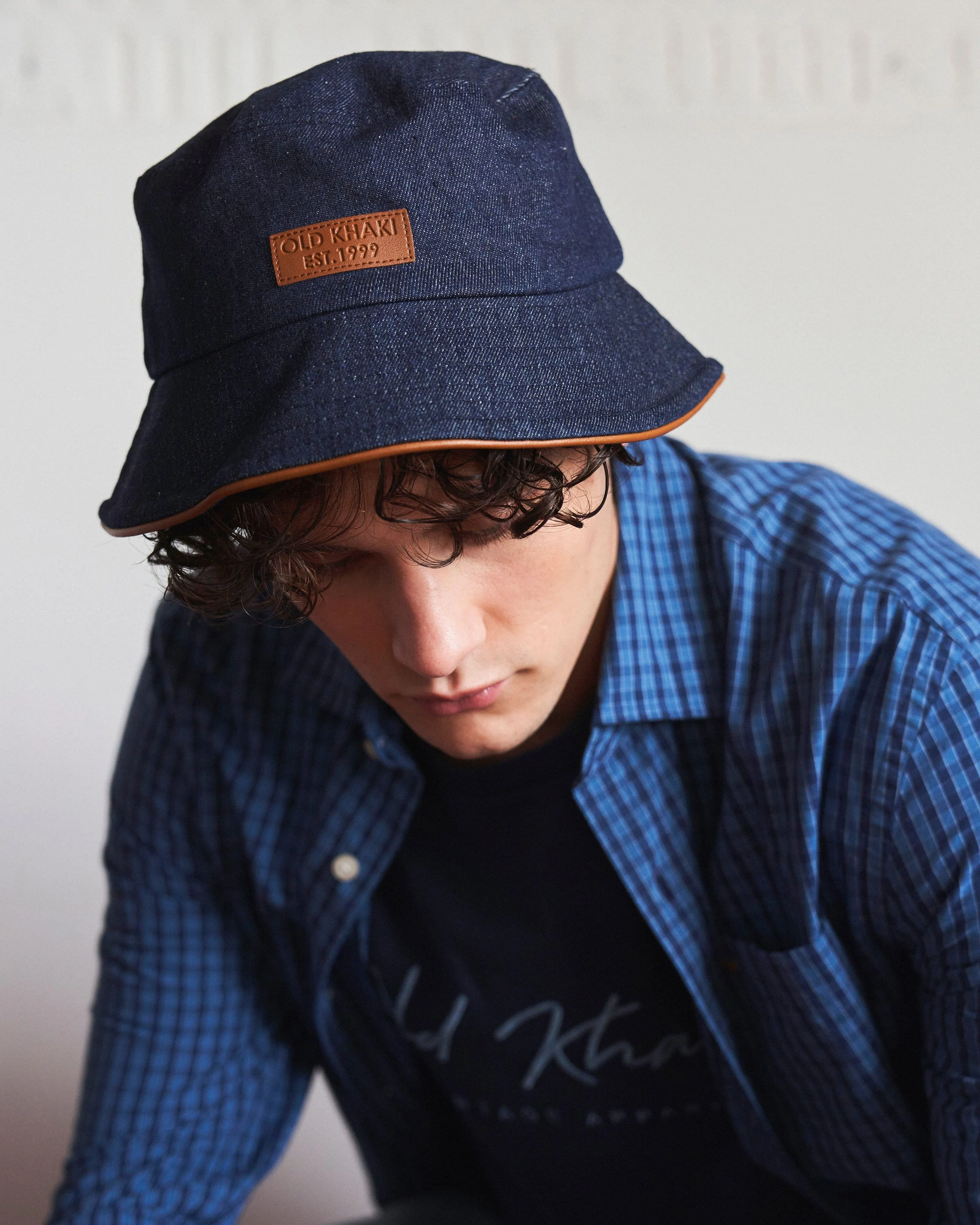 Men’s Jack Denim Bucket Hat | Old Khaki