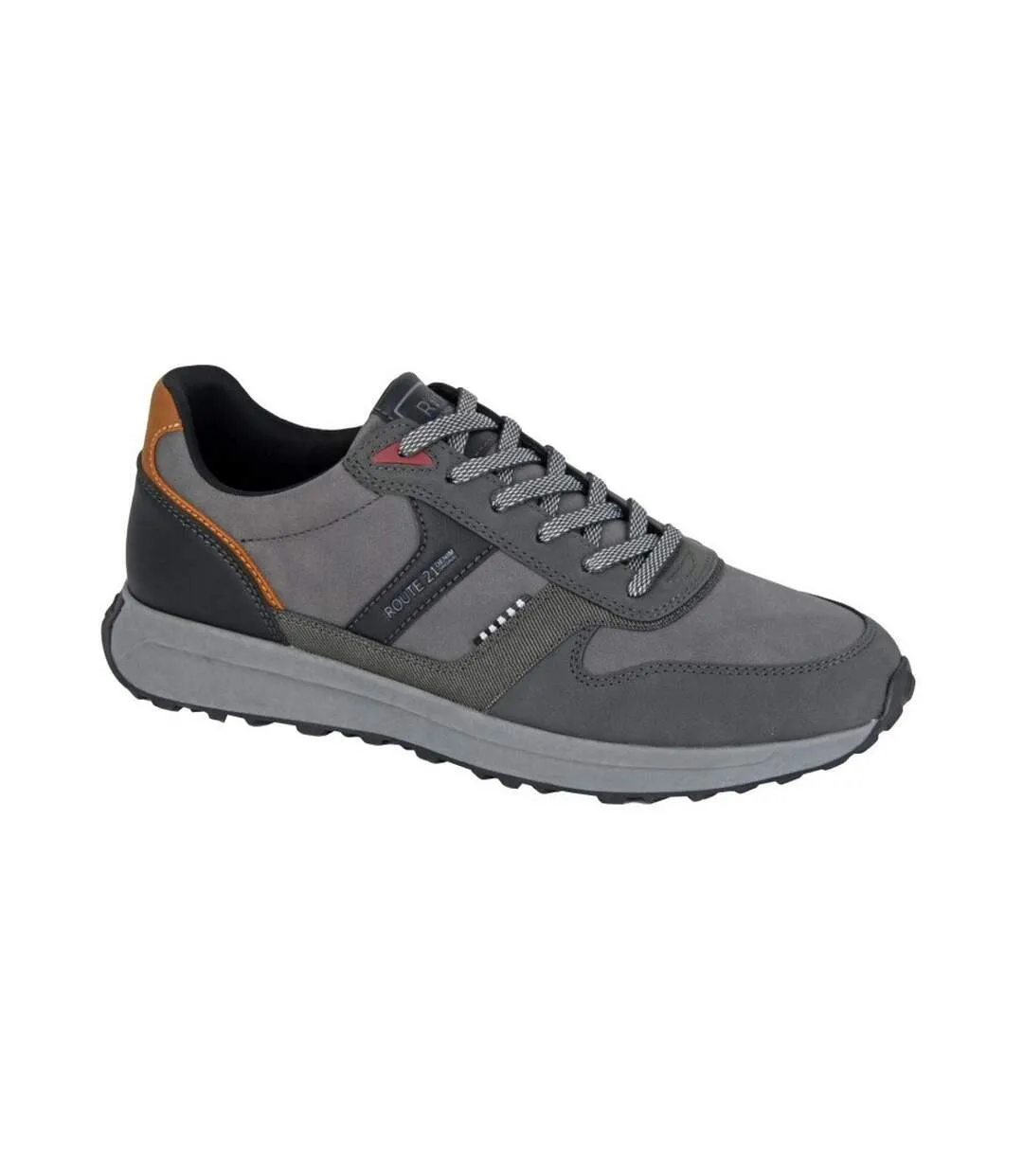 Mens original denim collection trainers grey/black R21