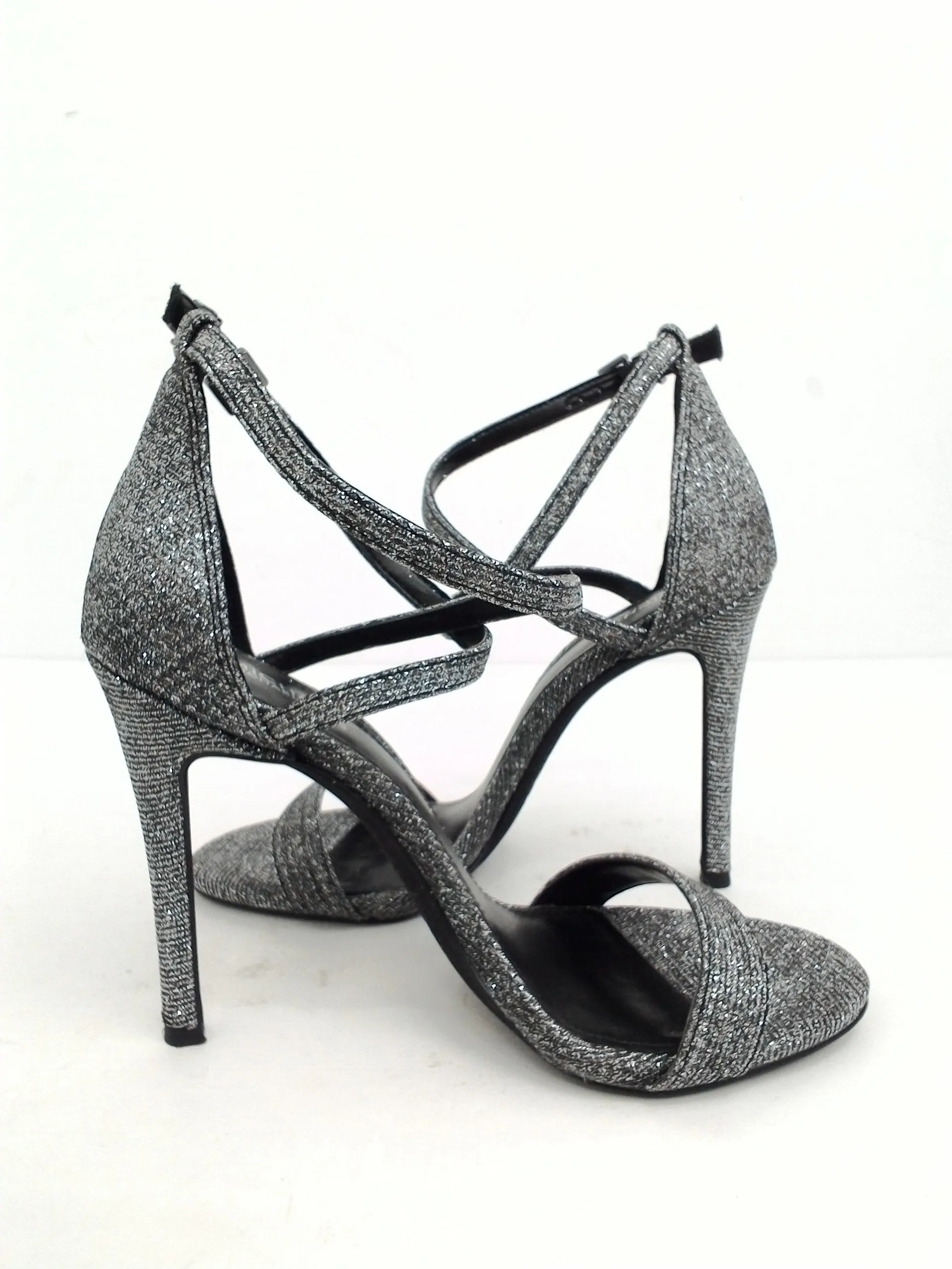 Michael Kors Women's Pewter Heeled Sandals Size 6 M