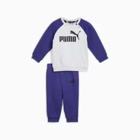 Minicats ESS Raglan Jogger Set - Infants 0-4 years | Lapis Lazuli | PUMA Shop All Puma | PUMA 