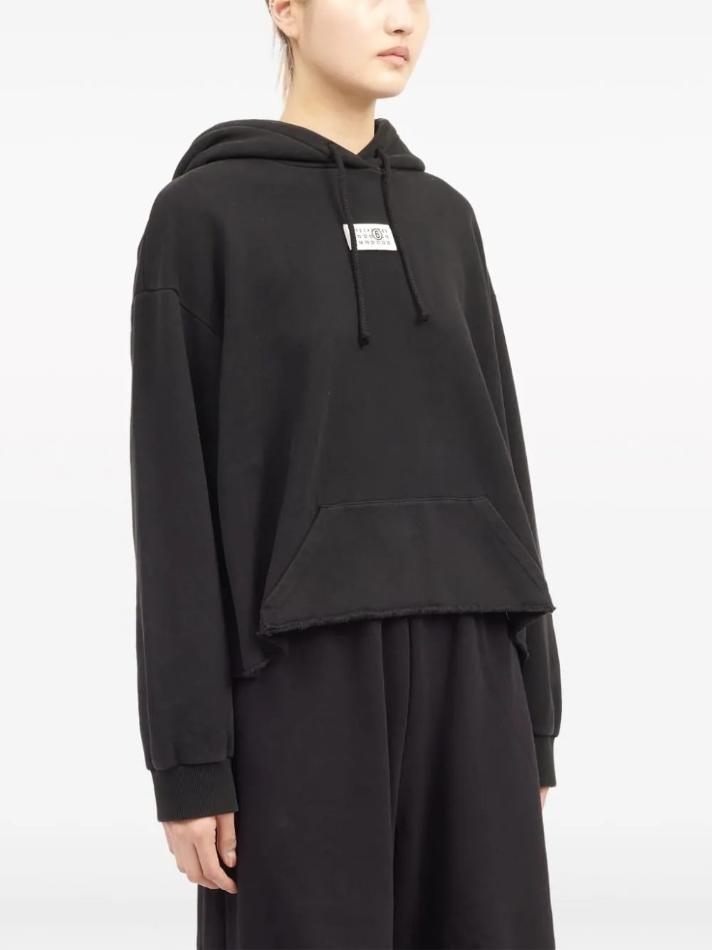 Mm6 Maison Margiela    Mm6 Maison Margiela Logo Cotton Hoodie