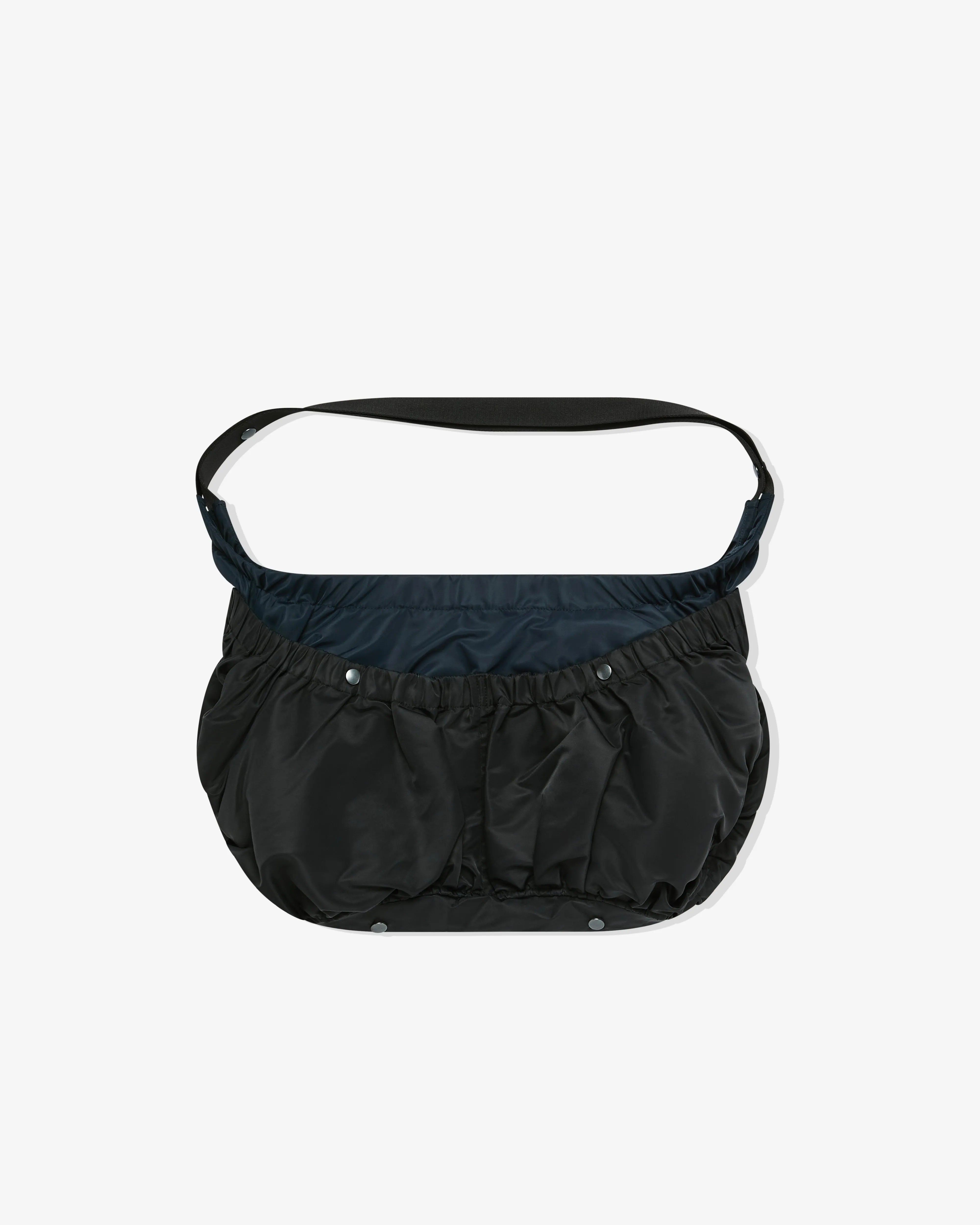 Molly Goddard Fell Nylon Shoulder Bag  Black/Navy