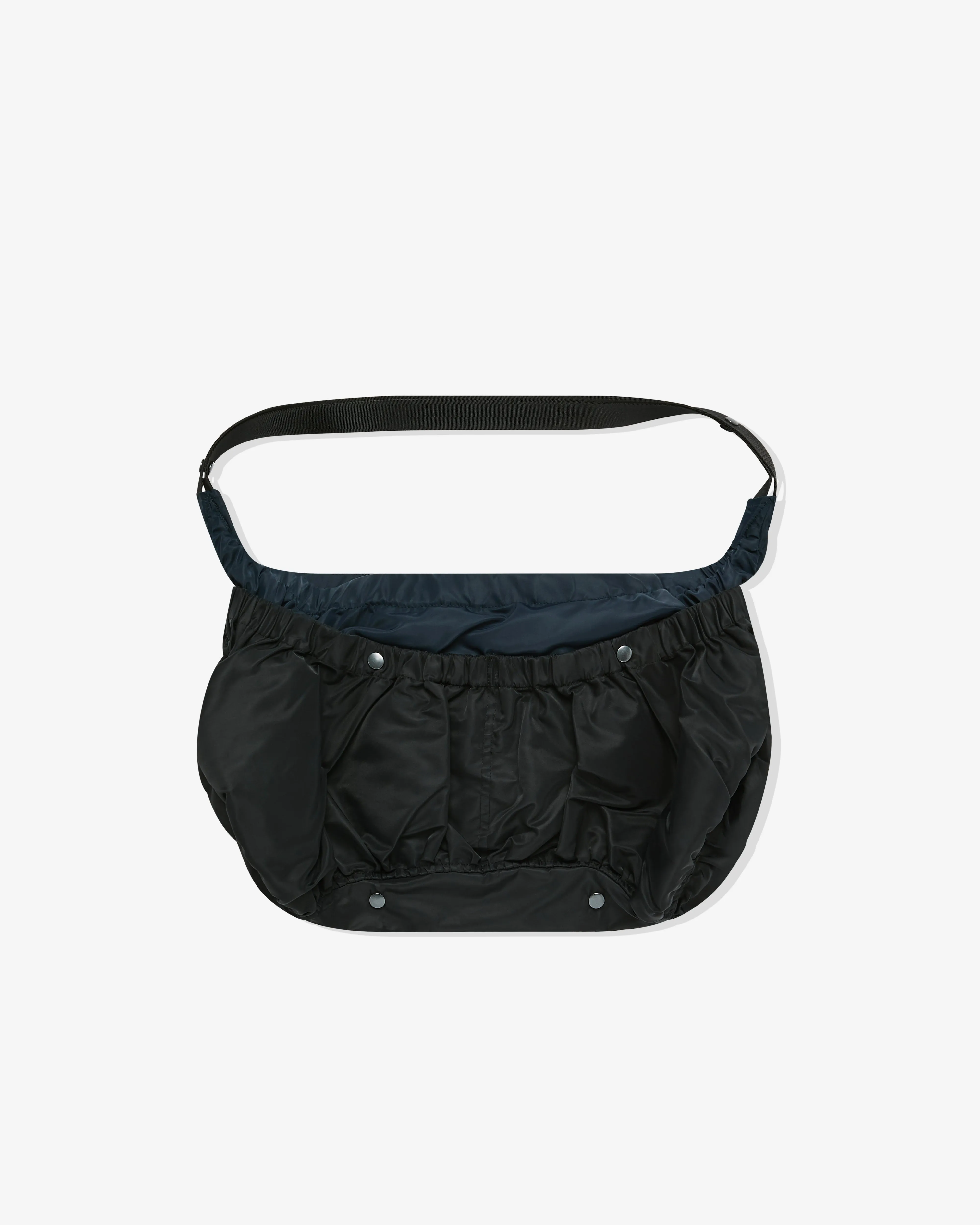 Molly Goddard Fell Nylon Shoulder Bag  Black/Navy