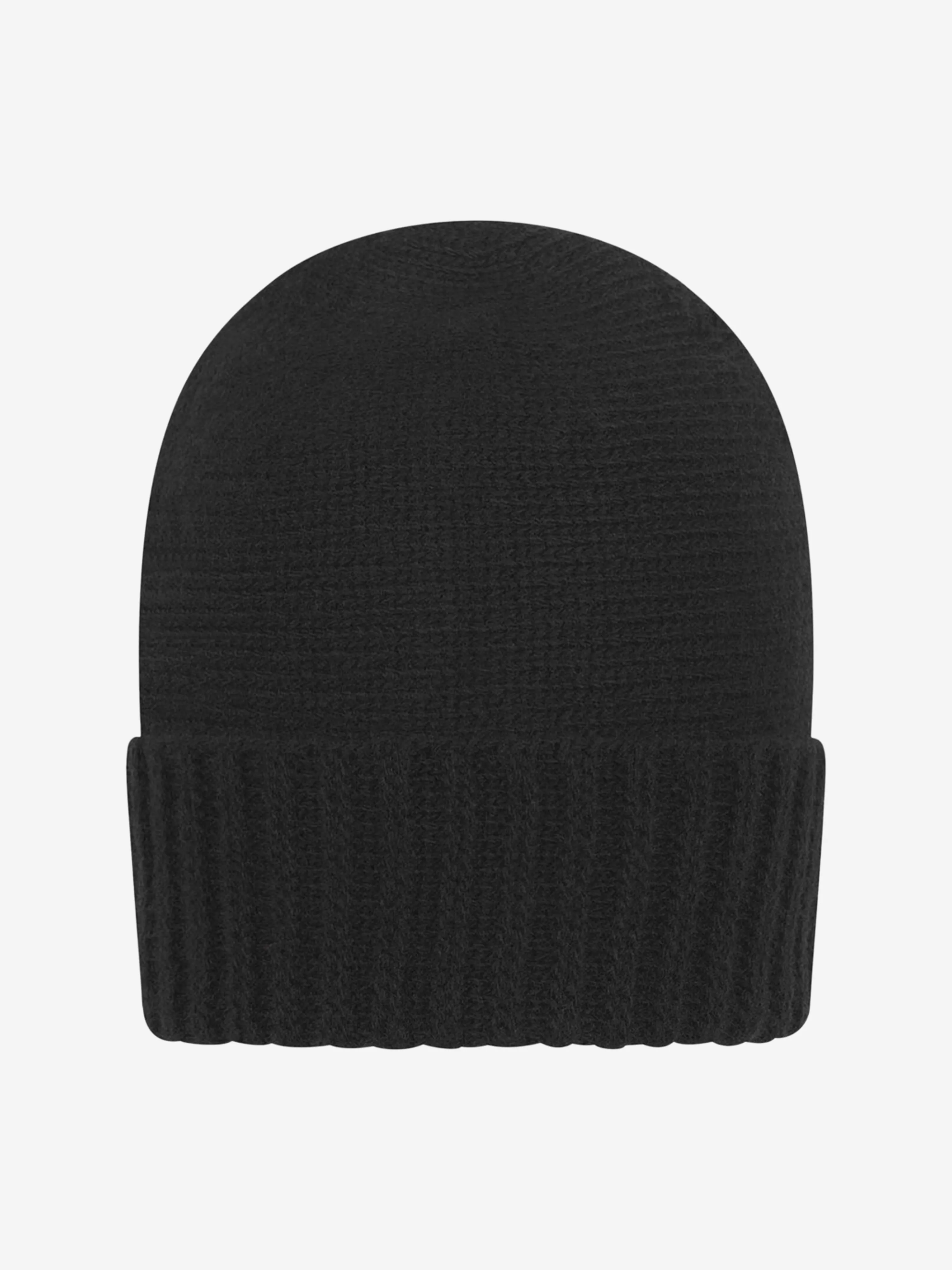 Moncler Enfant Wool Knit Slouch Fit Hat