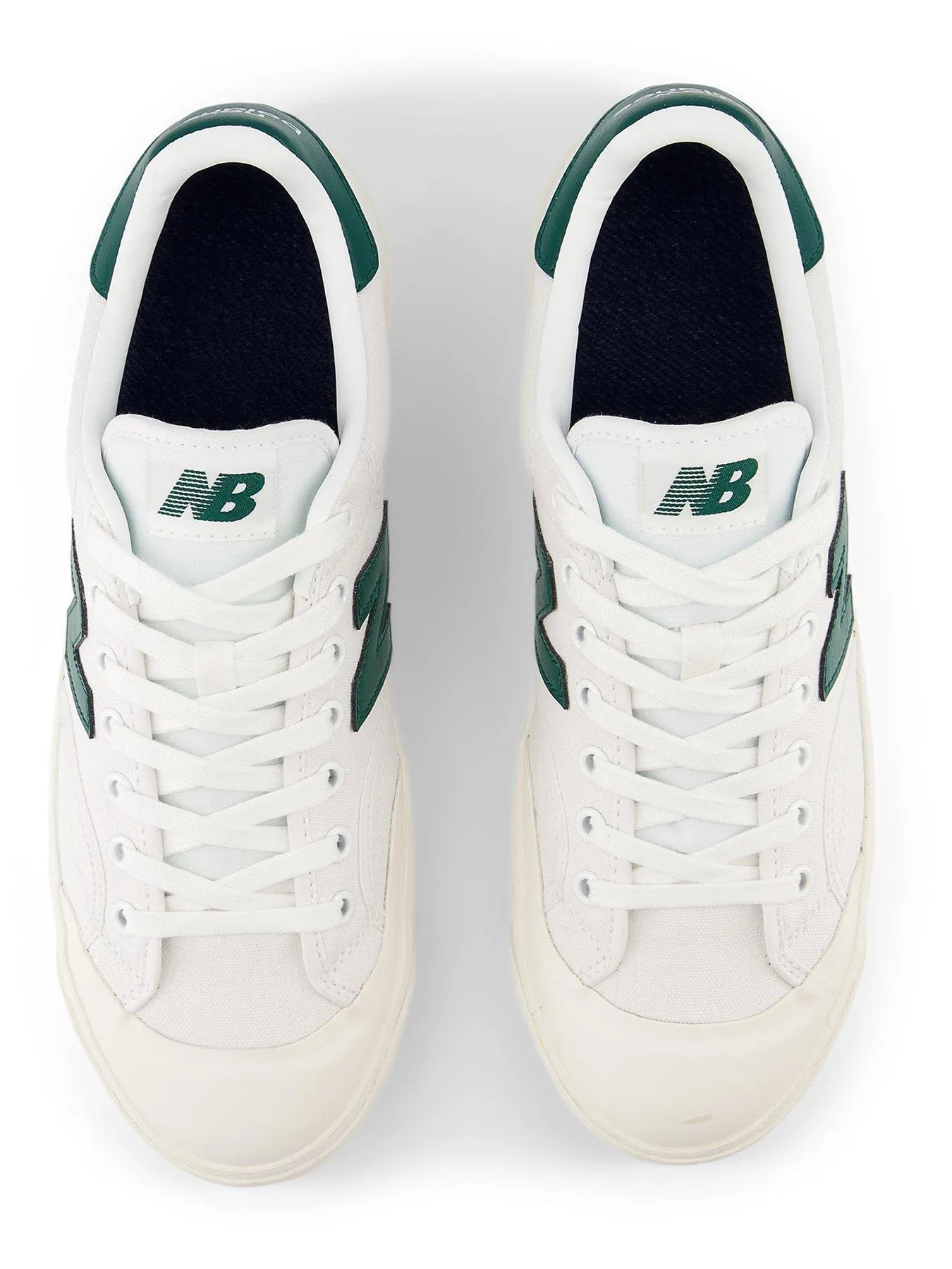 New Balance Mens 100 Trainers - White/green