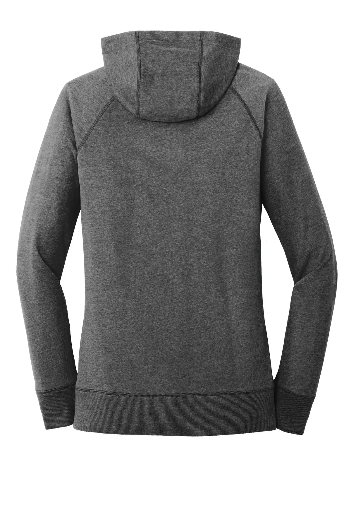 New Era Women's Sueded Cotton Blend Full-Zip Hoodie. LNEA122