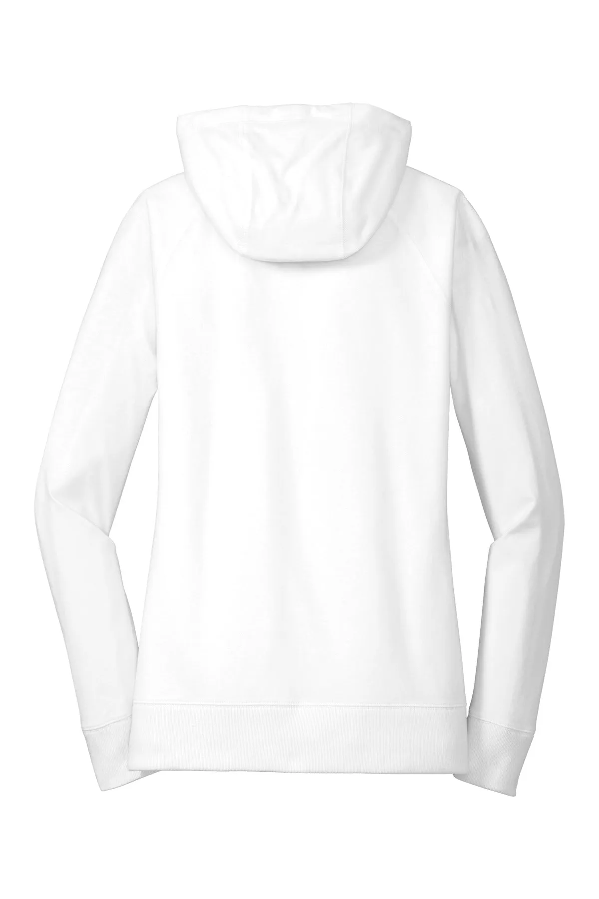 New Era Women's Sueded Cotton Blend Full-Zip Hoodie. LNEA122