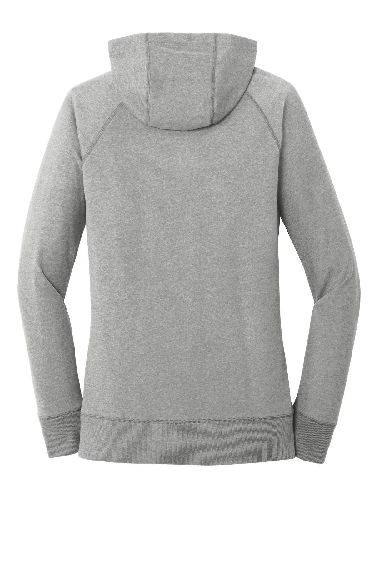 New Era Women's Sueded Cotton Blend Full-Zip Hoodie. LNEA122