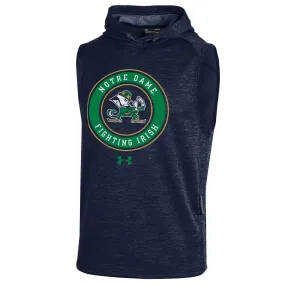 Notre Dame Fighting Irish Under Armour Navy Threadborne Hoodie Pullover