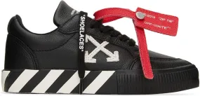 Off-White Kids Black Vulcanized Sneakers