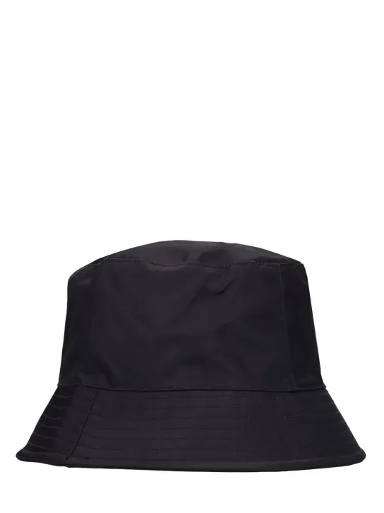 Palm Angels   Classic logo canvas bucket hat 