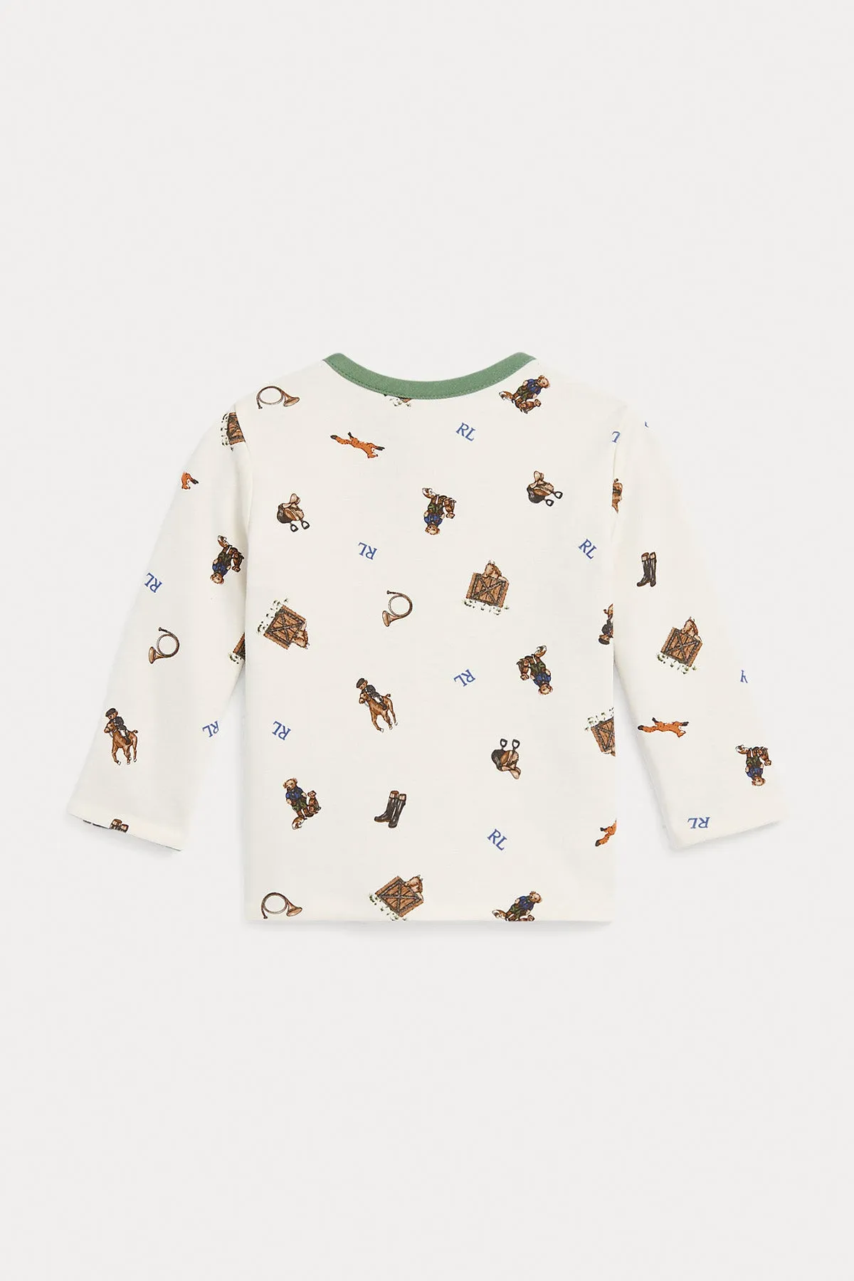 Polo Ralph Lauren Kids 12-18 Aylk Erkek Bebek ift Tarafl Polo Bear Ceket