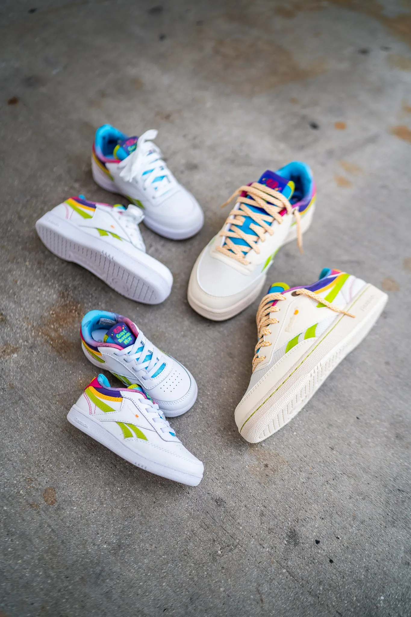 PRESCHOOL Reebok x JELLY BELLY Club C Revenge (White/Multi)