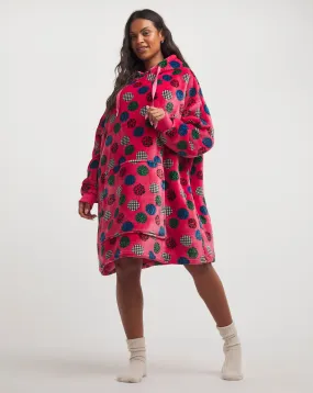 Pretty Secrets Fleece Oversized Hooded Lounge Dress