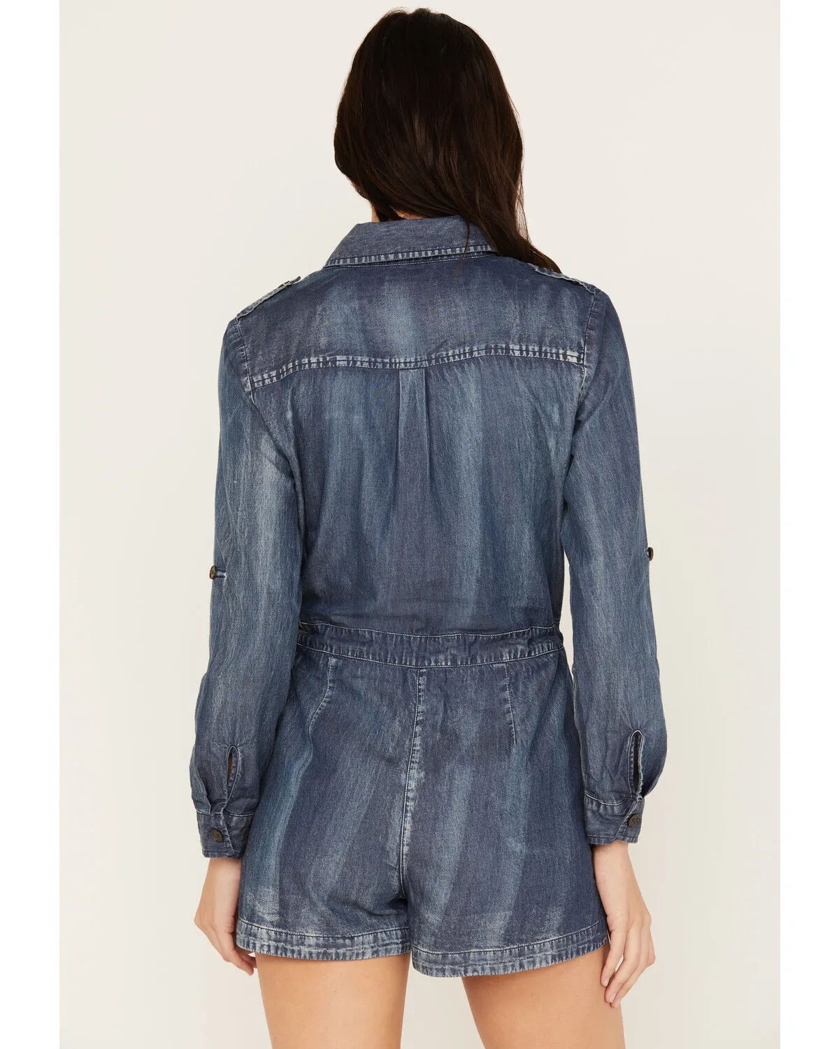 Product Name:  Cleo + Wolf Women's Denim Romper