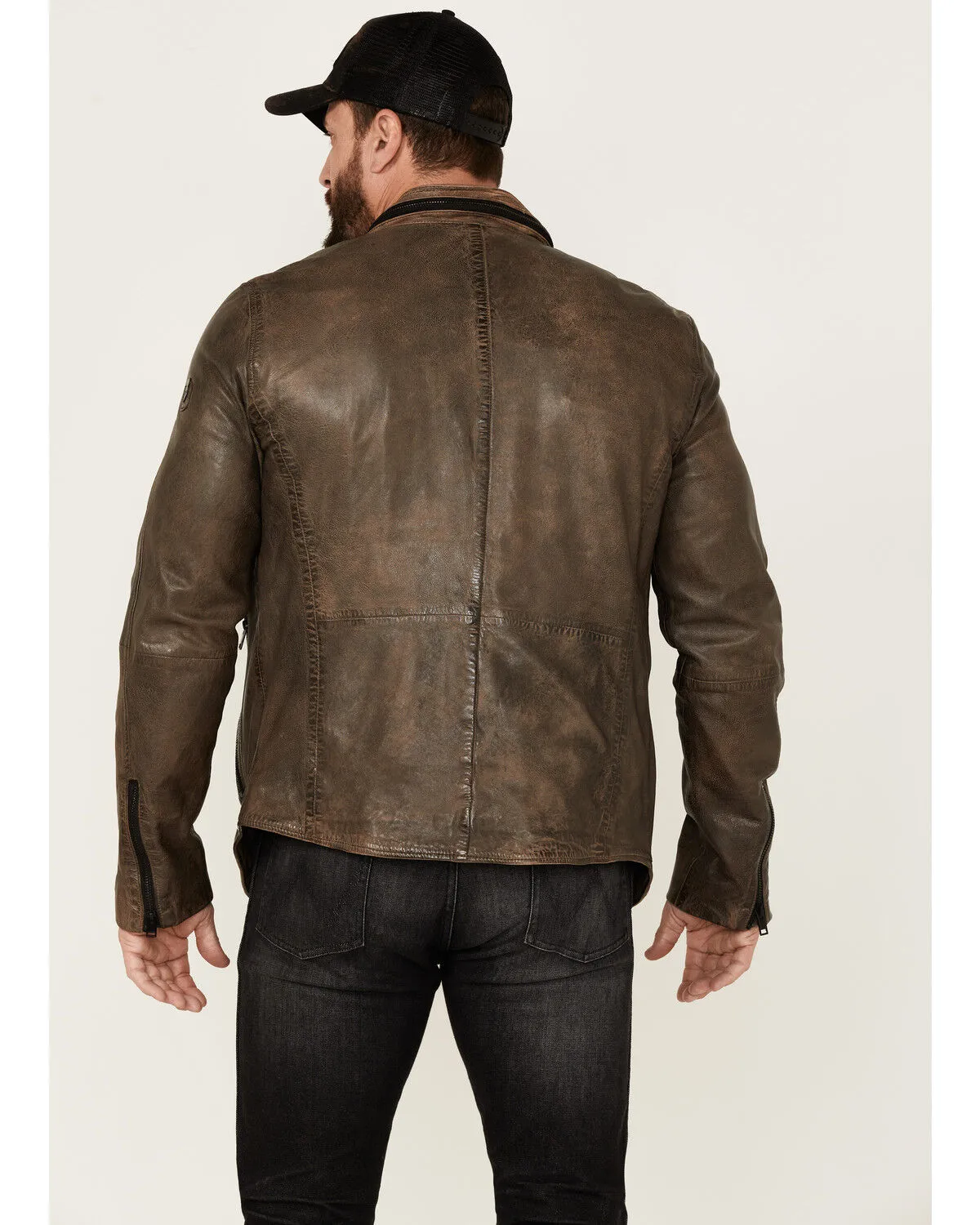 Product Name:  Mauritius Leather Men's Cove Lamb Leather Jacket